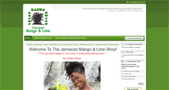 Desktop Screenshot of jamaicanmangoandlimeshop.com